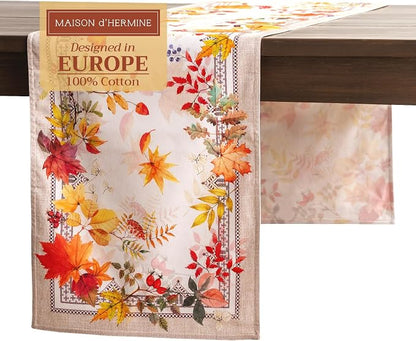 Maison d' Hermine Table Runner 100% Cotton 14.50" x 72" | Table Runners 72 by MaisondHermine