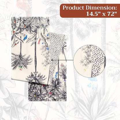 Maison d' Hermine Table Runner 100% Cotton 14.50" x 72" | Table Runners 72 - Image 7