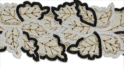 Handmad Beaded Table Runner for Tabletop, Dining Table Beaded Runner 36 Inches - Image 9