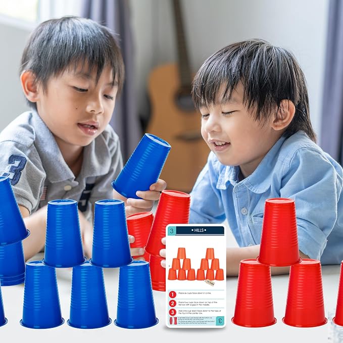 Gamie Challenge Cards for Stacking Cups Game - Image 5