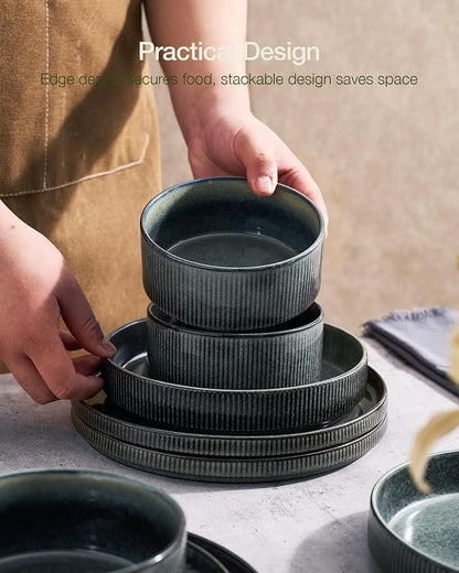 Famiware Star Plates and Bowls Sets, Chip & Scratch Resistant. Microwave & - Image 6