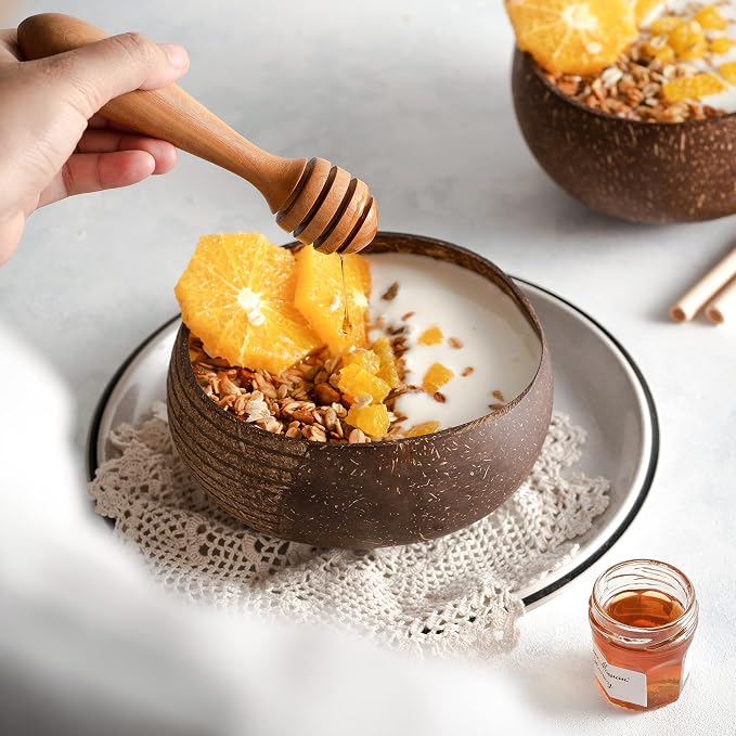 Jungle Culture 1 Coconut Bowl & Spoon - Image 6