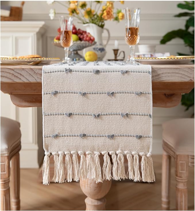 Caflife Boho Table Runner 72 Inchs Long by Caflife
