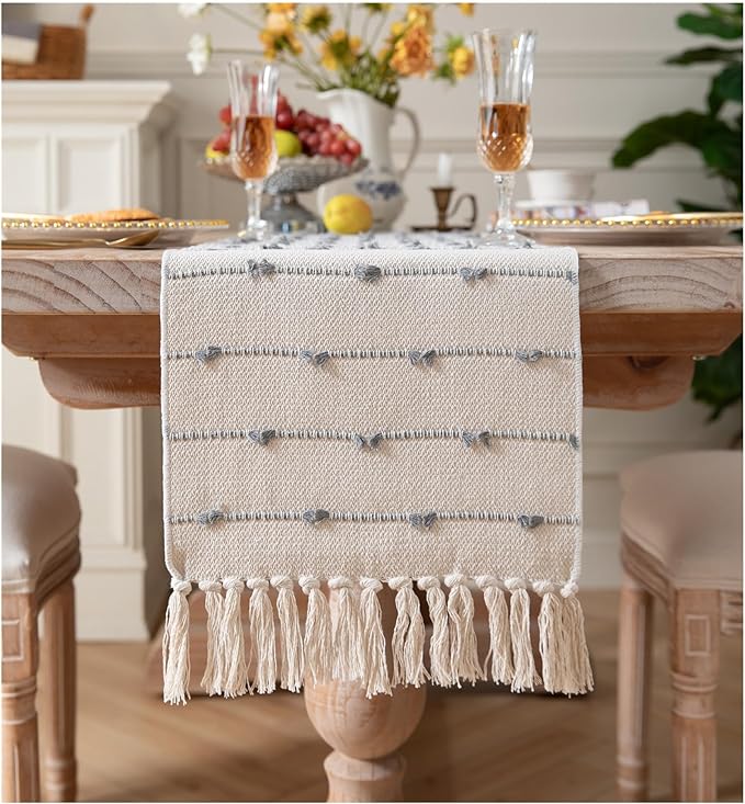 Caflife Boho Table Runner 90 Inchs Long by Caflife