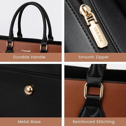LOVEVOOK Laptop Tote Bag for Women Work Travel, Stylish Teacher Bag Purse - Image 6