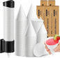 Roshtia 1000 Pcs 4 oz Snow Cone Cups Disposable by Roshtia
