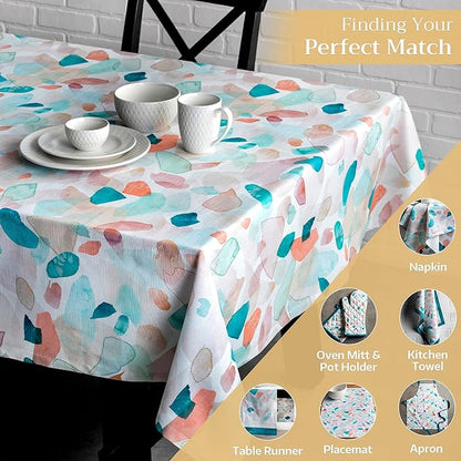 Maison d' Hermine Table Cloth Rectangle Table 100% Cotton 60 x 90 Inches Tablecloth Reusable Decorative for Dining Room Farmhouse Home Valentines Day Decorations Spring Summer - Summer Picnic