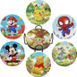 Cartoon Diamond Art Coasters for Adults & Kids, 7 Packs Diamond Painting by Fuinkqe