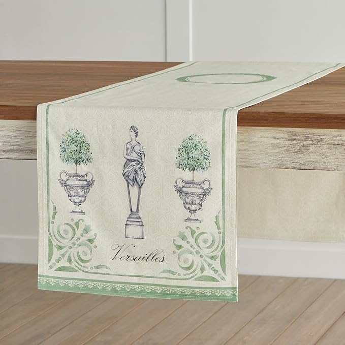 Maison d' Hermine Table Runner 100% Cotton 14.50" x 72" | Table Runners 72 - Image 8