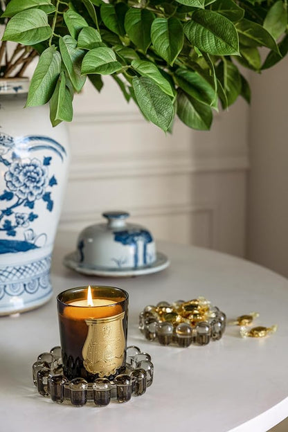 Home Collection Original Smoky Glass Large Bubble Candle Dish | Votive and - Image 9