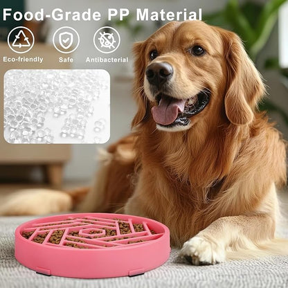 TOBYTO Slow Feeder Dog Bowls Large Medium Breed, Anti-Choking Slow Eating Dog - Image 2