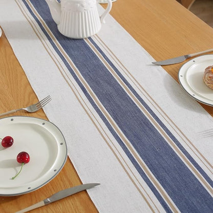 Blue Table Runner 48 Inches Long - Image 4