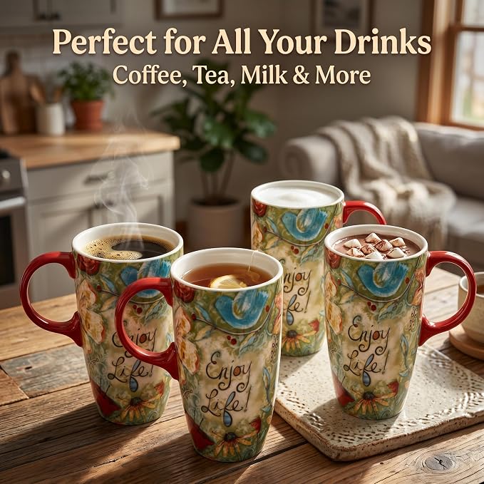 Topadorn 17oz Ceramic Travel Mug - Image 2