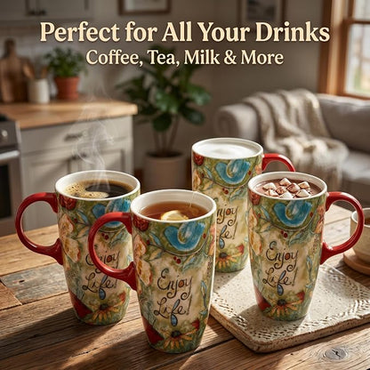 Topadorn 17oz Ceramic Travel Mug - Image 2