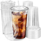 Fit Meal Prep 100 Pack 32 oz Plastic Iced Coffee Cups by FMPBRANDS