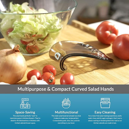 PortoFino Salad Hands, Salad Tongs - Image 5