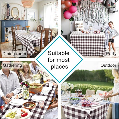 Checkered Tablecloth Rectangle - Image 4