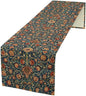 William Morris Table Runner, Boho Rustic Ethnic Flower Original Design Print by Yearn+Jear
