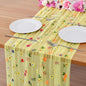 BINBE 12pcs Daisy Spring Table Runner Embroidery Gauze 10FT Florals Seasonal by BINBE