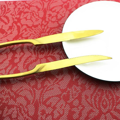 24-Piece Flatware Set, Extra Thick Heavy Duty - Image 7