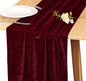 Velvet Table Runner 20 x 120 Inches 10ft Luxurious Thick Soft Velvet by JALANCY