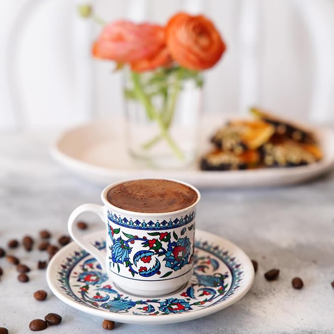 Turkish Coffee Cups Set of 2 - Image 7
