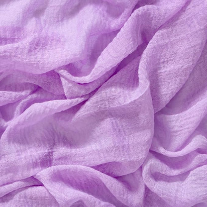 Cheesecloth Table Runner Summer Boho Wedding Shower Party Home Decor | Lilac - Image 6