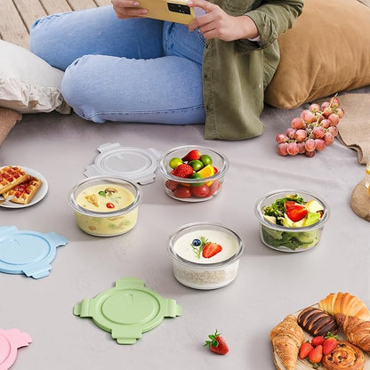 1.5Cup/12oz Small Glass Containers - Image 9