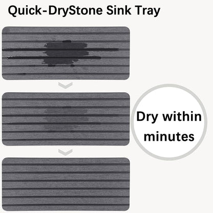 NiuYichee 2 PCS Water Absorbent diatomite Coasters, 9.5" x 4" Water Absorbing - Image 5