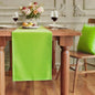 FOLINS&HOME Lime Green Waterproof Decorative Table Runner 48 Inches Long | by FOLINSHOME