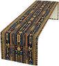 Retro Egypt Table Runner Vintage Ethnic Egyptian Ornament Tribal Dinner Runner by moderw