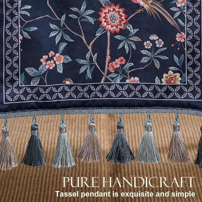 Patdrea Designer Elegant French Velvet Table Runner, Thanksgiving Dining Table - Image 4
