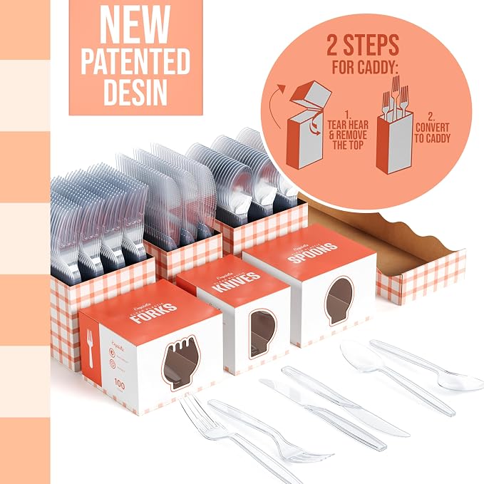 Exquisite Utensil Caddy Organizer - Image 2