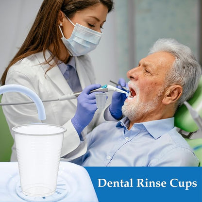 Henry Schein 5 Oz Plastic Disposable Dental Cups, 1000 Ct | Embossed Grip - Image 3