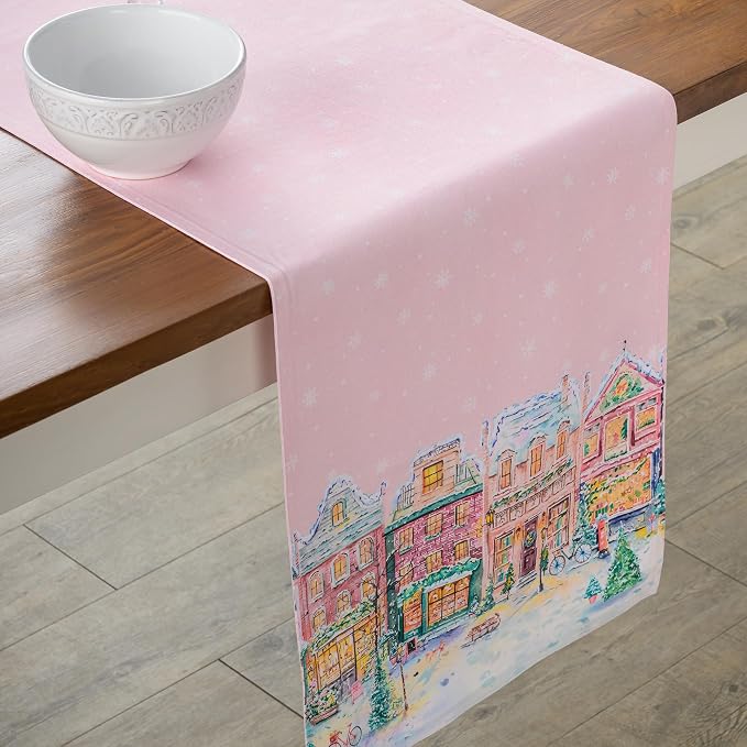Maison d' Hermine Table Runner 100% Cotton 14.50" x 108" | Table Runners 108 - Image 9