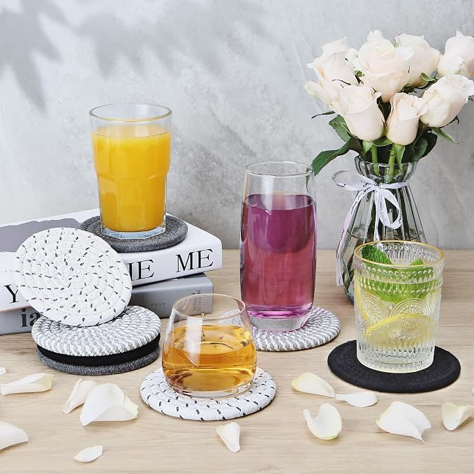 Coasters Set of 8, Absorbent Coasters - Image 6