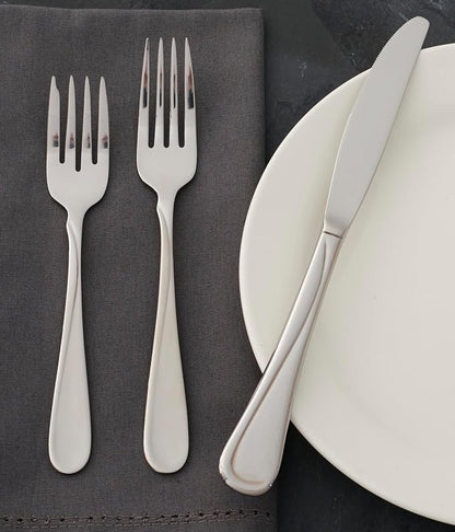 Oneida Silverware Set, Flight Everyday Flatware 6-Piece Dinner Fork Set - Image 9