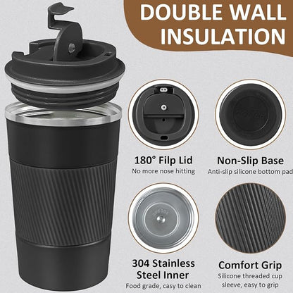 4 Pack Insulated Coffee Mug - Image 3