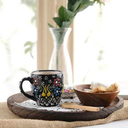 Espresso Cups Set of 2 | 4 oz Small Espresso Cups | Turkish Tea Cups | - Image 8