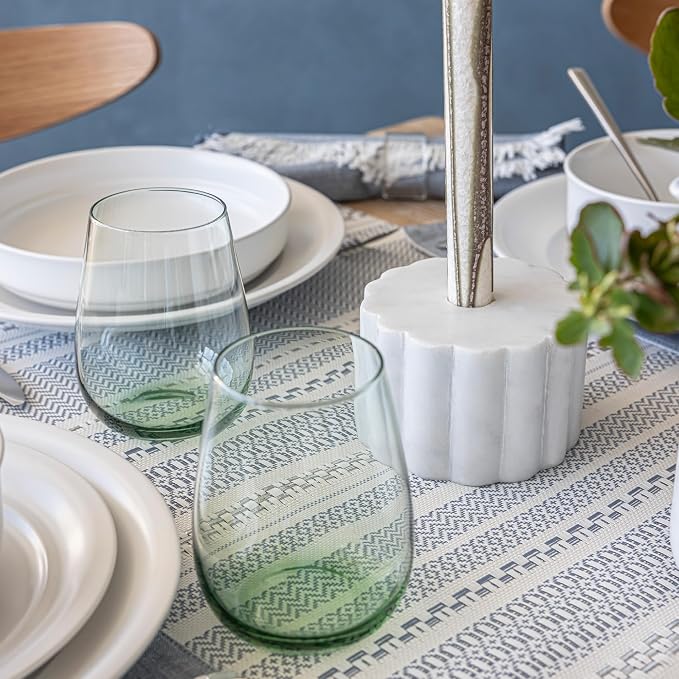 Over&Back 18x90 Reversible Striped Table Runner - Image 9
