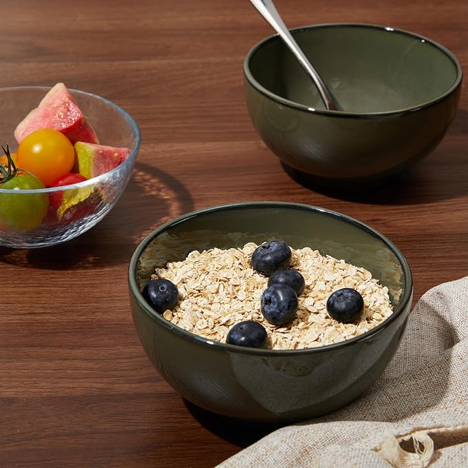 5.3" Cereal Bowls & Dessert Bowls Set of 6-20 Oz Small Bowls - Image 5