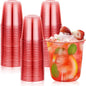 KesaPlan 100Pcs 12oz Red Plastic Party Cups, Disposable Wine Cocktail Cups | by KesaPlan