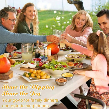 LIEMAND Stainless Steel Small Dipping Bowls, Round Small Bowls, - Image 9