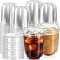 100 Sets 12 oz Clear Plastic Cups by Unknown