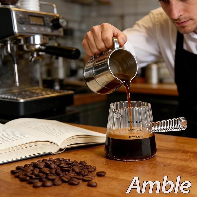 Amble Espresso Cups, Espresso Accessories, 6 Oz Espresso Shot Cups - Image 7