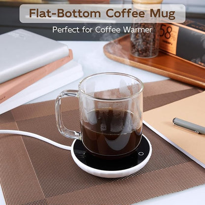 Glass Coffee Mugs, 14 oz iced coffee cups, Glass Mugs - Image 3