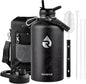 RAYMYLO One Gallon Water Bottle Insulated 128 oz, Stainless Steel | Triple by RAYMYLO