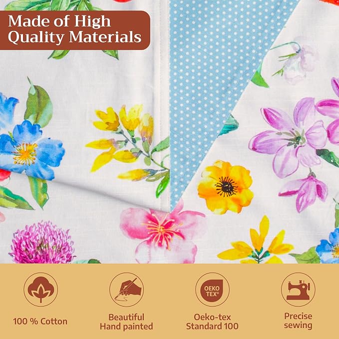 Maison d' Hermine Table Runner 100% Cotton 14.50" x 72" | Table Runners 72 - Image 3