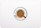 Wipeable Placemats Leather Table Mats Waterproof Heat-Resistant Easy to Clean for Dining Table Set Kitchen Table (2, White)