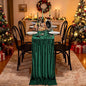 Velvet Table Runner Emerald Green 29x120 Inch Soft Fall Christmas Runners | 3 by SoarDream
